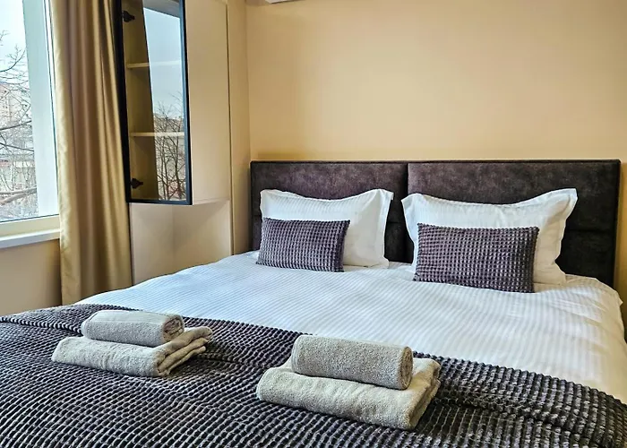 Apartmán Quiet 2bd Near Sea Garden & By Apartmax